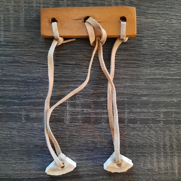 Vintage RARE Native American Indian Game Indigenous Puzzle Game - Picture 4 of 9